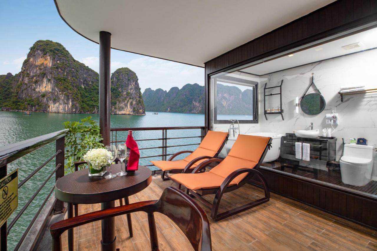 Peony Cruises Hotel Ha Long Bagian luar foto