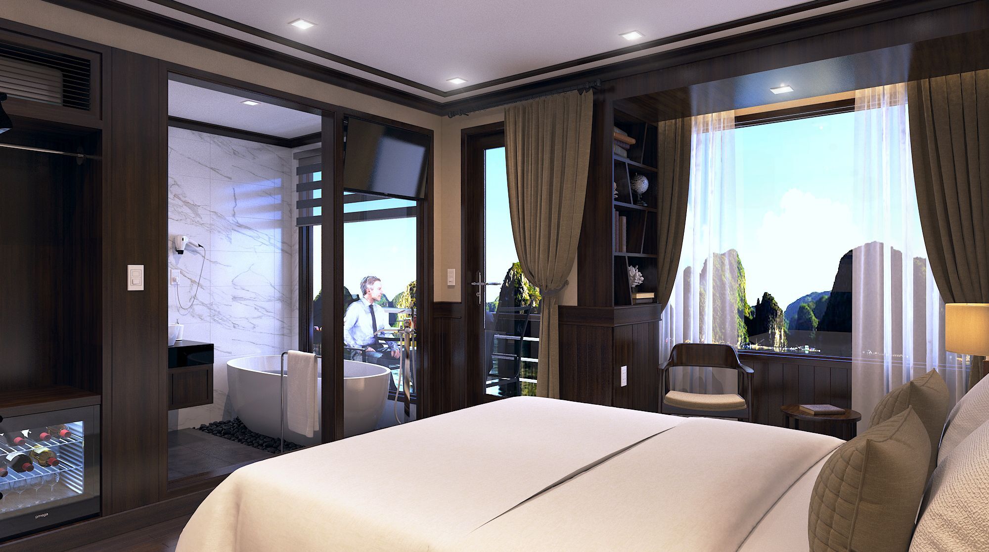 Peony Cruises Hotel Ha Long Bagian luar foto